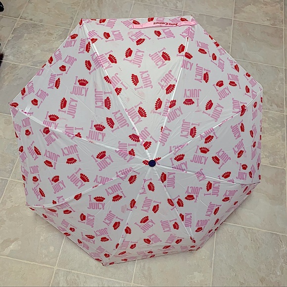 Logo Couture Print Umbrella